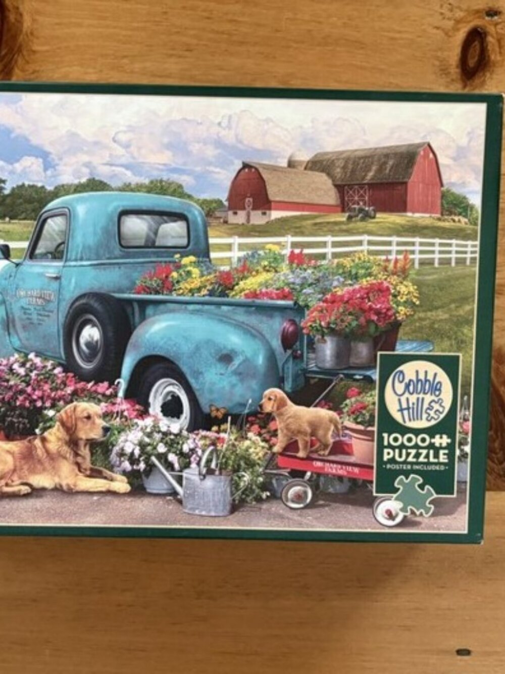 Cobble Hill Puzzle, Flower Truck, 1000 pieces
